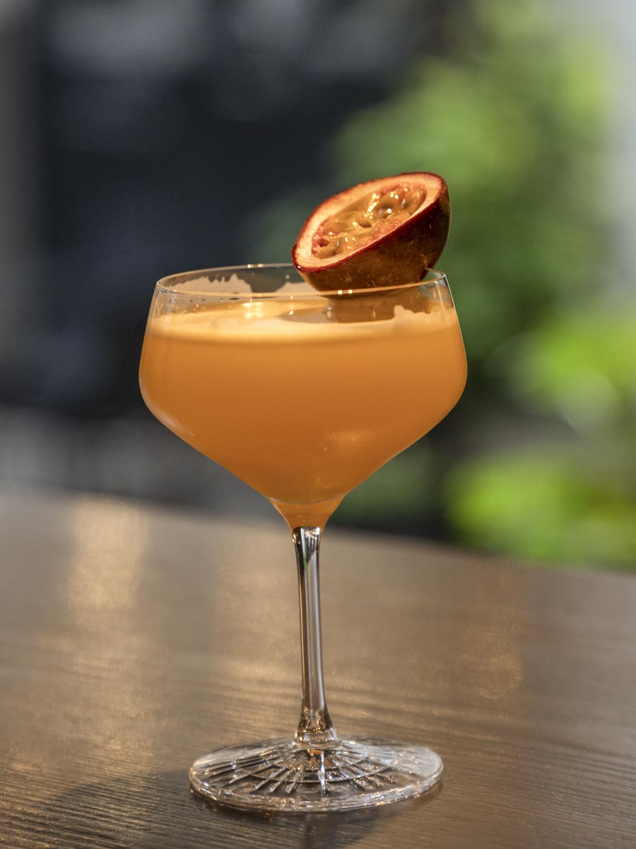 Fertig gemixter Cocktail
