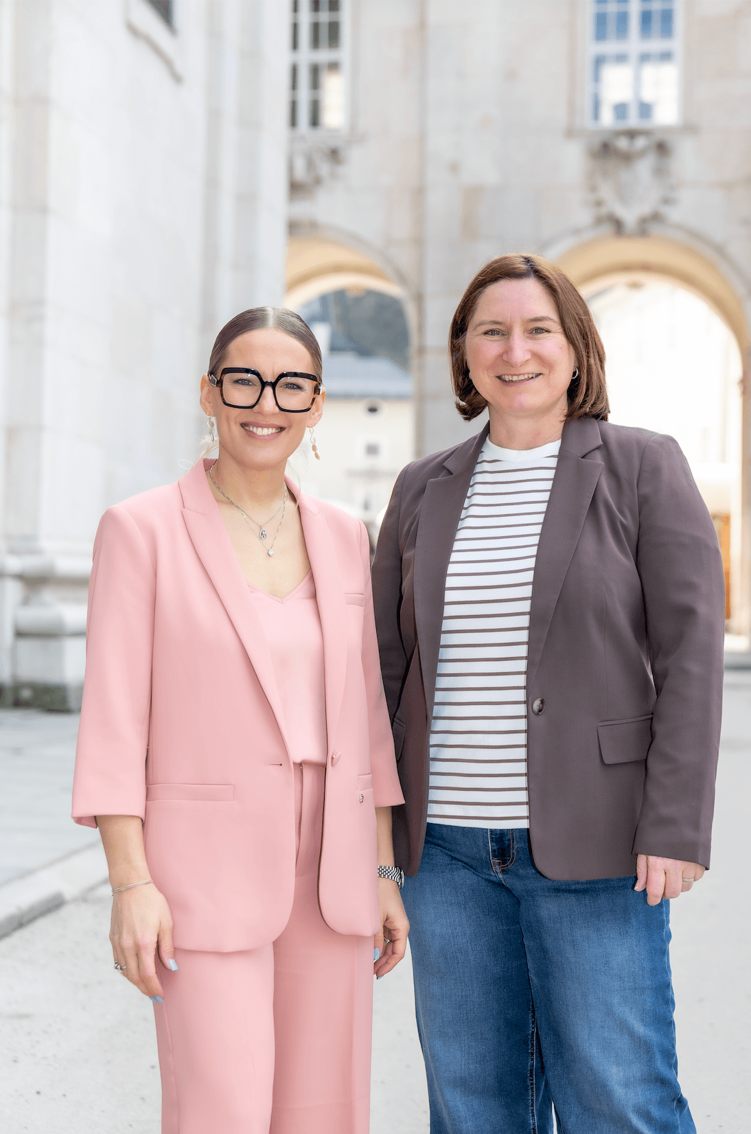 Vision Salzburg Herausgeberin Beatrix Voggenberger und Redakteurin Tanja Petritsch-Zopf